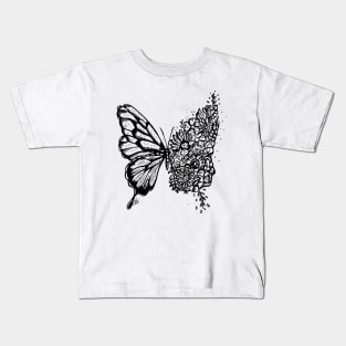 Flower-Fly Kids T-Shirt